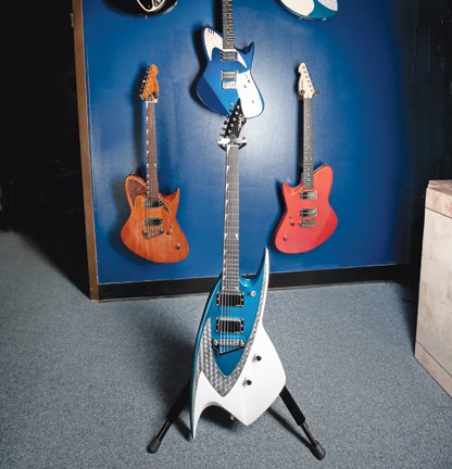 Guitar makers, J. Blacklund Design Showroom