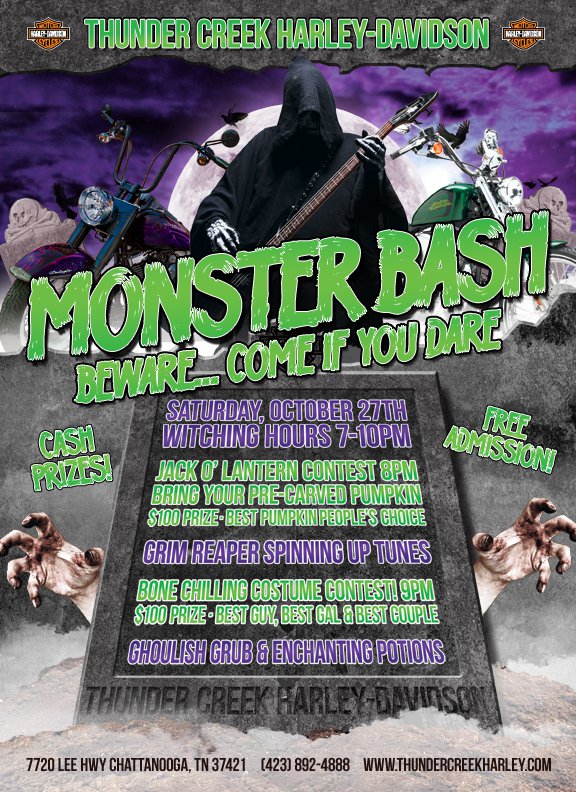 Monster Bash @ Thunder Creek Harley