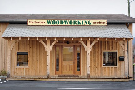 Chattanooga Woodworking Academy on South Market Street. Photo by Kim 