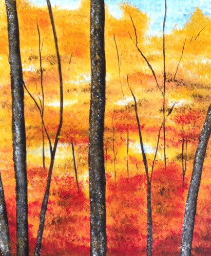 Painting Workshop: Fall Trees 2