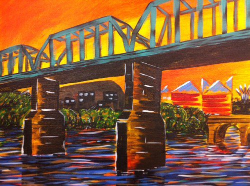 Painting Workshop: Walking Bridge