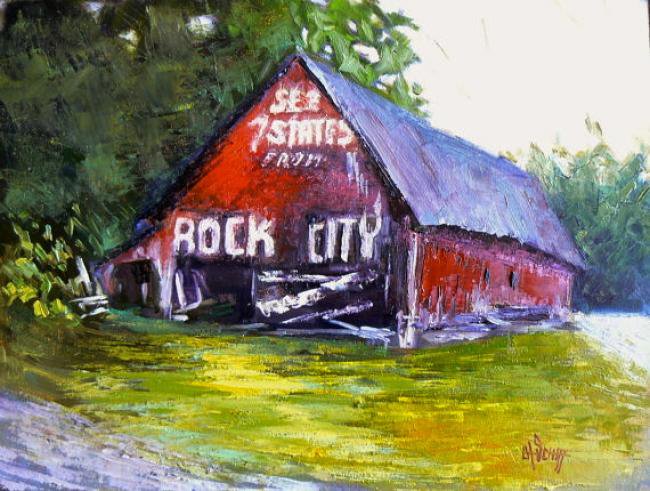 Painting Workshop: Carol Schiff's See Rock City