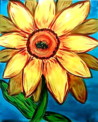 Painting Workshop: Sunflower