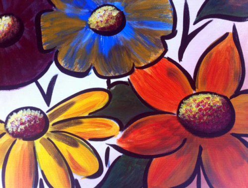 Painting Workshop: Modern Flowers