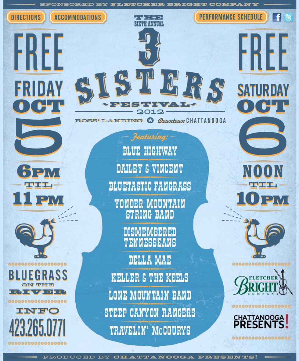 6th Annual 3 Sisters Bluegrass Festival