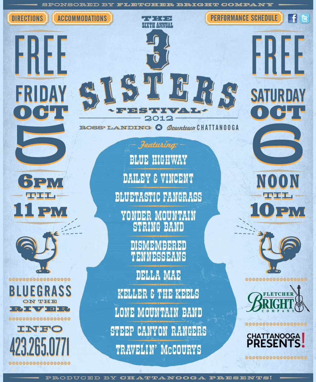 6th Annual 3 Sisters Bluegrass Festival The Pulse » Chattanooga's