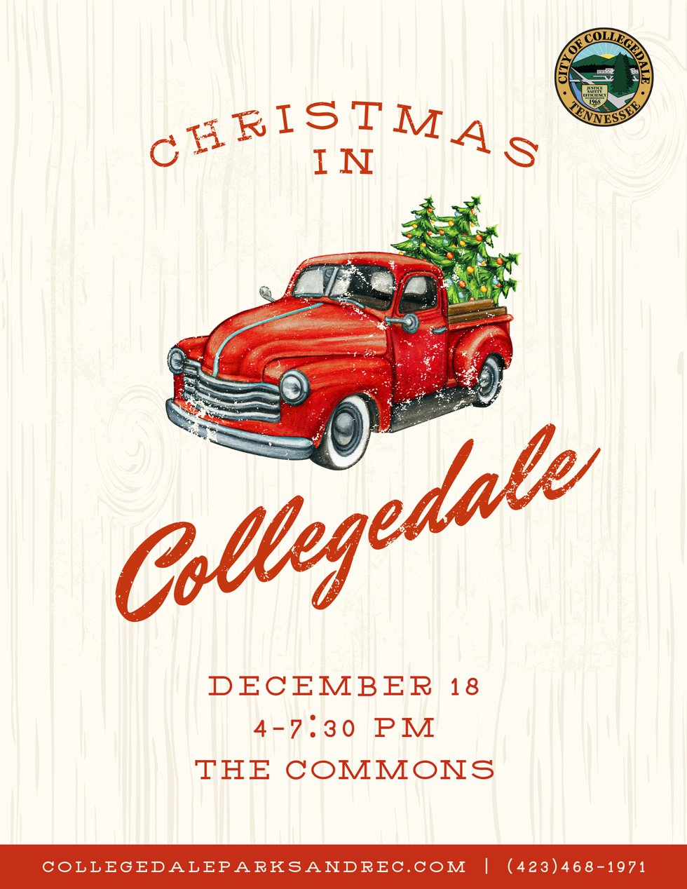 Christmas in Collegedale Flyer - 1