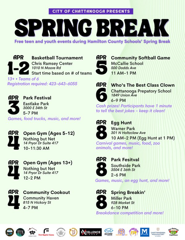 spring break events