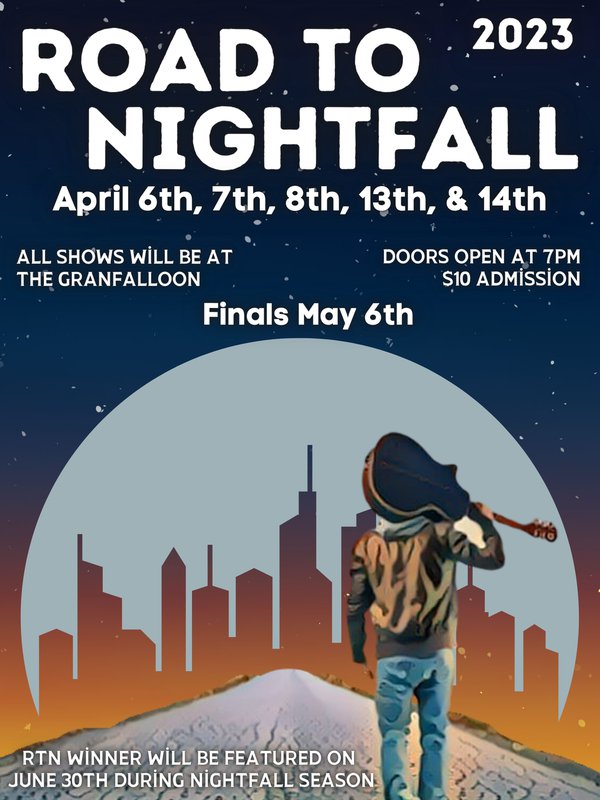 Road to NIGHTFALL 2023 (Poster (18 × 24 in)) - 1