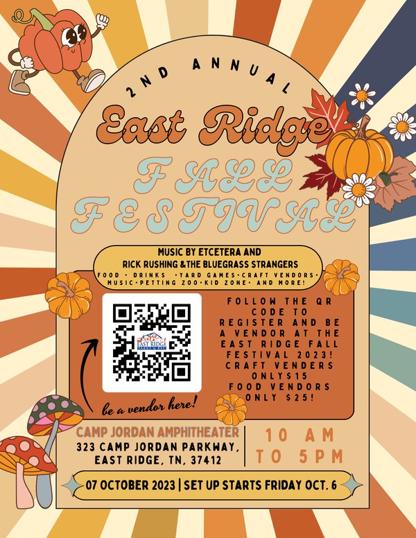 fall festival flyer for vendors  - 1