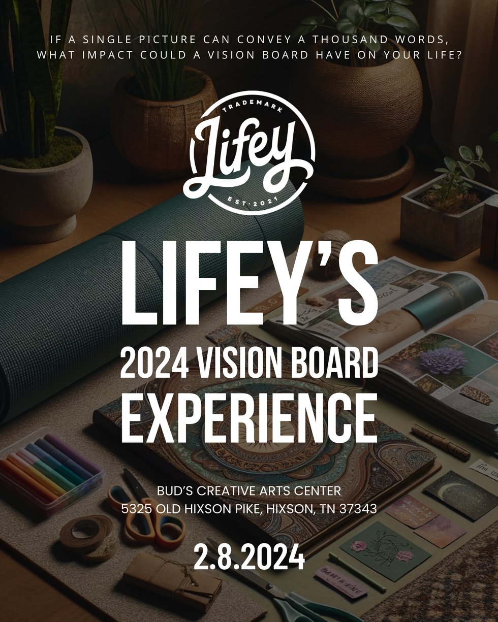 Lifey's 2024 Vision Board Experience - 1