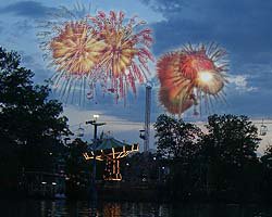 Lake Winnie Fireworks
