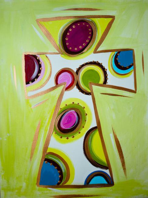 Painting Workshop: "Colorful Cross"