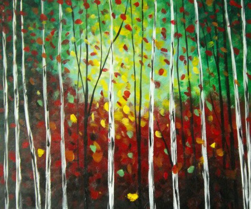 Painting Workshop: "Colored Leaves"