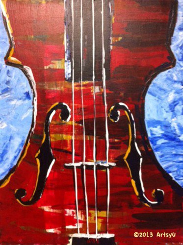 Painting Workshop: Violin
