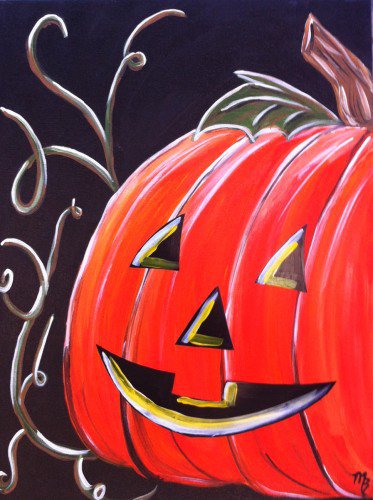 Painting Workshop: Halloween Party - Pumpkin