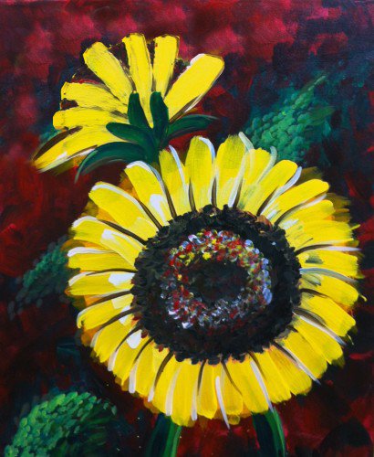 Painting Workshop: Sun Flowers