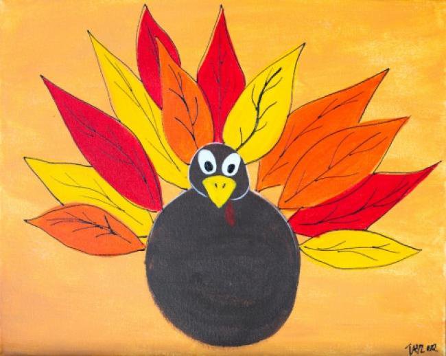 Painting Workshop: Kids Camp November Turkey Time!