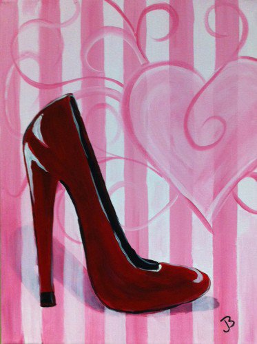 Painting Workshop: Red Shoe