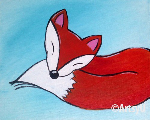 Painting Workshop: Little Fox