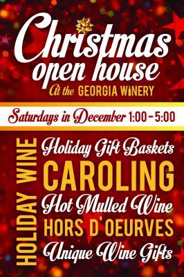 Christmas Open House at The Georgia Winery