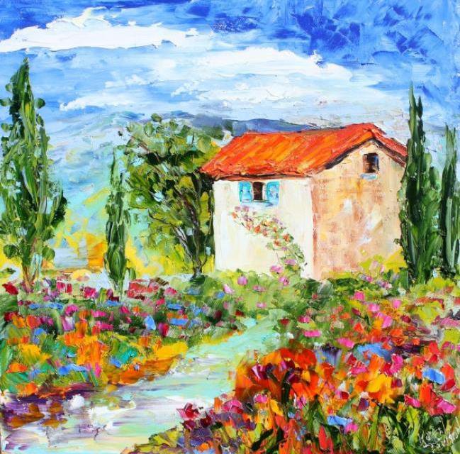 Painting Workshop: Karen Tarlton Provence Villa