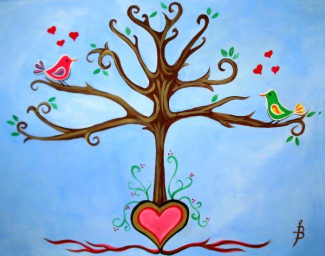 Painting Workshop: Love Tree