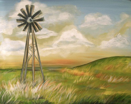 Painting Workshop: Windmill Landscape