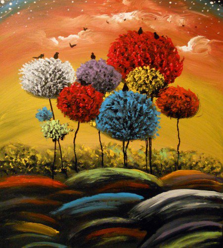 Painting Workshop: Matt Hamblin's Whimsicle Trees
