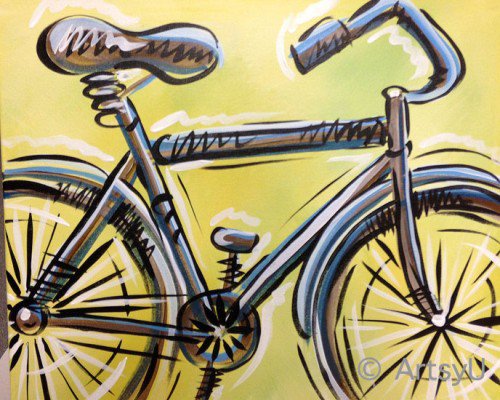 Painting Workshop: Bicycle
